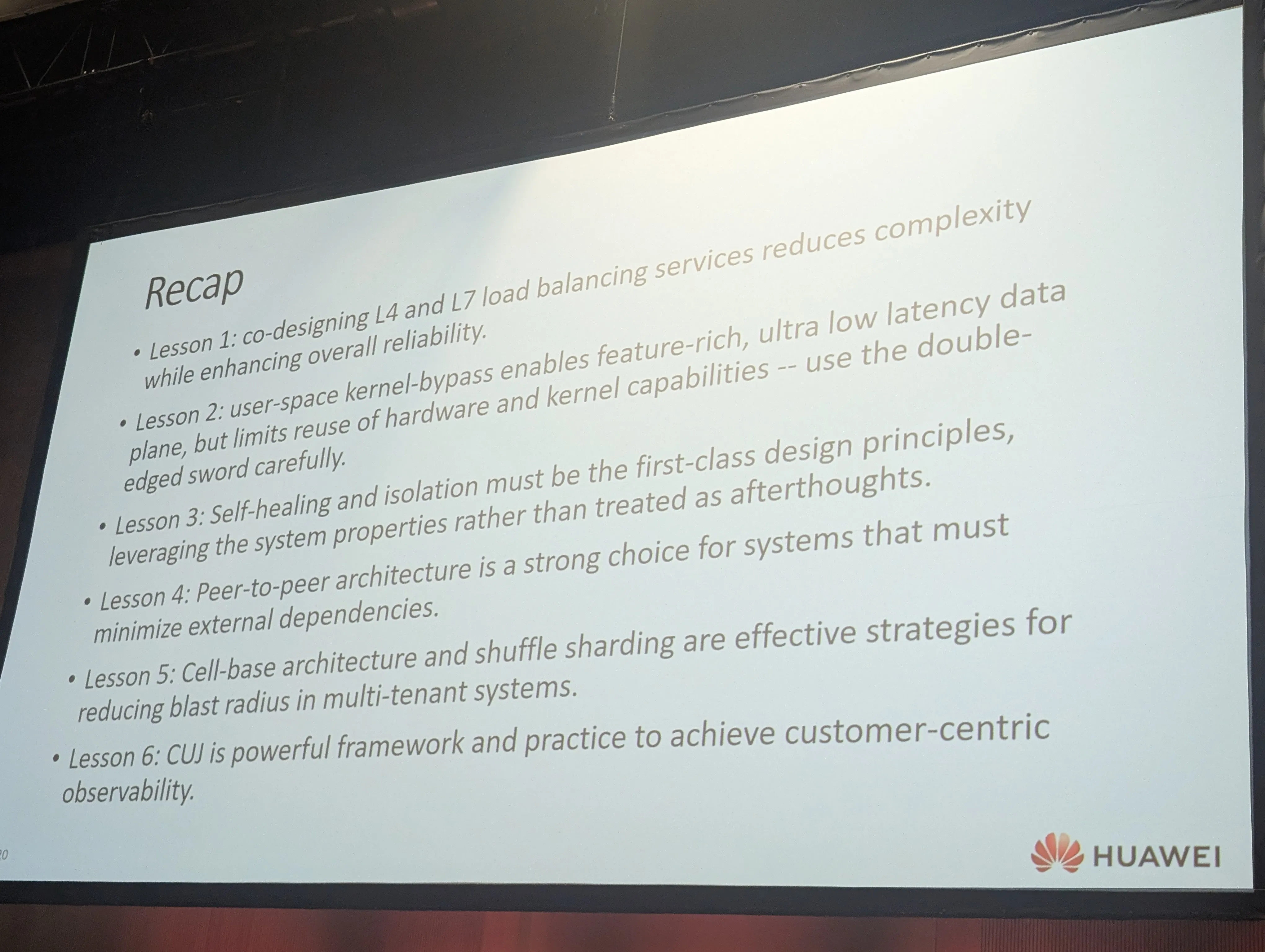 Slide on observability through critical user journeys